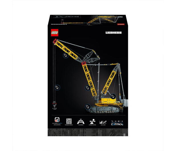 LEGO Technic 42146 Żuraw gąsienicowy Liebherr LR 13000 - 1159434 - zdjęcie 8